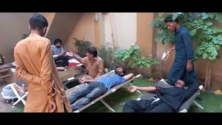 Blood Donation Camp At Yaseen Mosque New Ammar Pura Rawalpindi By Dawat I Islami