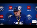 "That Atmosphere Will Be Awesome" | Lindy Ruff Ahead Of Olympic Homecoming Game | Buffalo Sabres