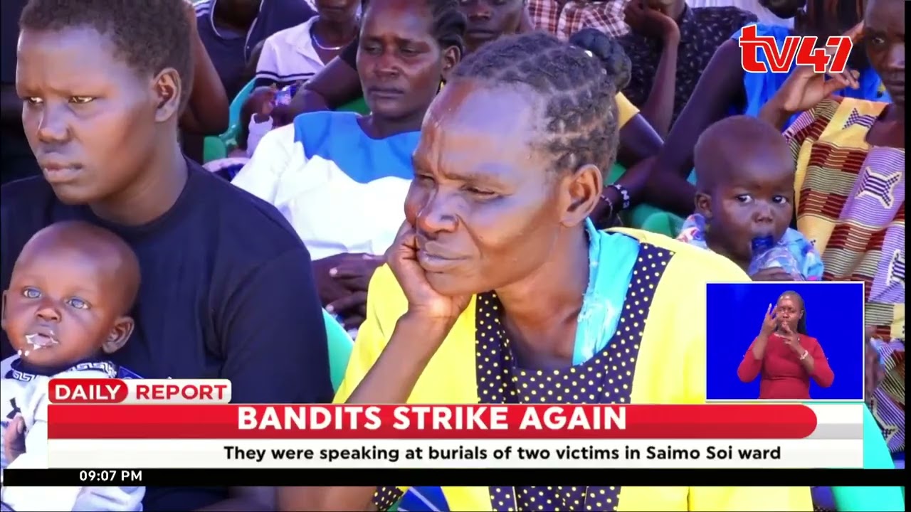 Bandits block roads ahead of burial of victims of banditry in Baringo County
