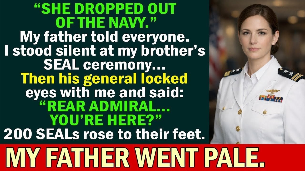 My Father Said I Quit the Navy — Until a General Called Me “Rear Admiral”