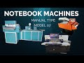Fully Automatic Notebook Making Machine | Exercise Notebook, Registers, Copies making Business