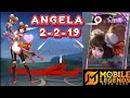 BEST ANGELA SOLO RANK ROAD TO LEGEND S37 | 19 ASSISTS #mobilelegends #rankpush #angela