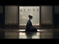 Alone - Relaxing Japanese Flute Music with Water Sounds for Inner Peace