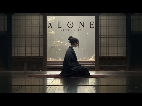 Alone - Relaxing Japanese Flute Music With Water Sounds For Inner Peace