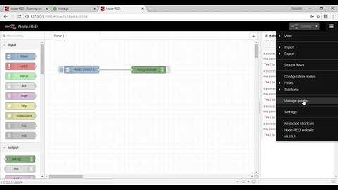 Install Node RED on a Windows PC