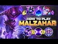 HOW TO PLAY MALZAHAR SEASON 15 | NEW Build & Runes | Season 15 Malz guide | League of Legends