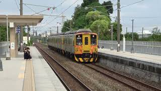 (4K) 2707次 區間快 DRC1000(DRC1003, DRC1012, DRC1005, DRC1013)通過永靖車站