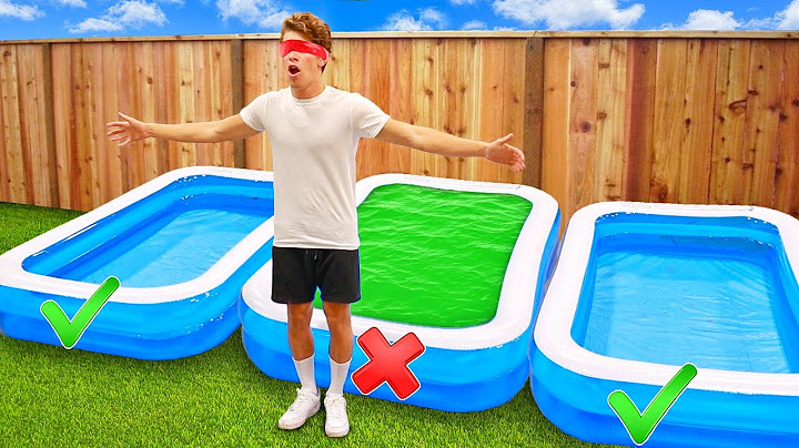 DON’T FALL Into The WRONG Pool! *GROSS*