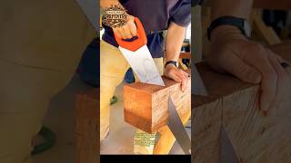 Perfect Timber Beam Cut With Circular Saw! #woodworking #construction #carpentry