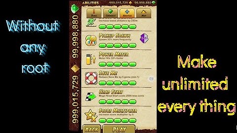 How to hack temple run 2 without root and private server. Temple run hack