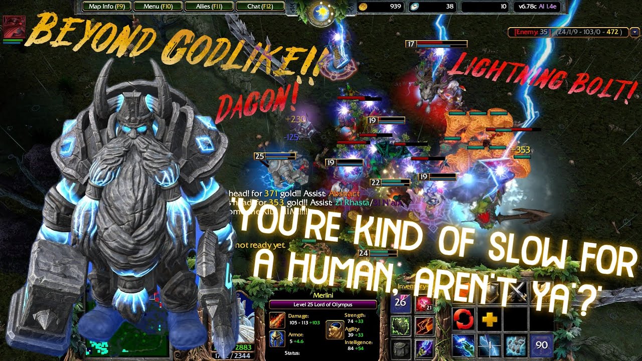 Zeus - Lord of Olympia | 5v5 | Dota 1 Gameplay | Warcraft III: Reforged