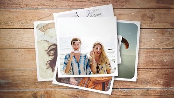 1035  - Photo frame Logo Reveal Opener intro animation