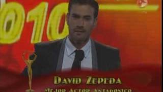 David Zepeda gana Mejor Actor Antagónico - Premios TvyNovelas 2010 (@Team_Zepeda)