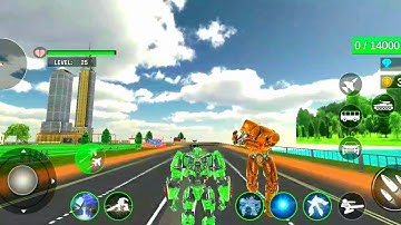 Army Bus Robot Car Game || Level 24 - Android Gameplay
