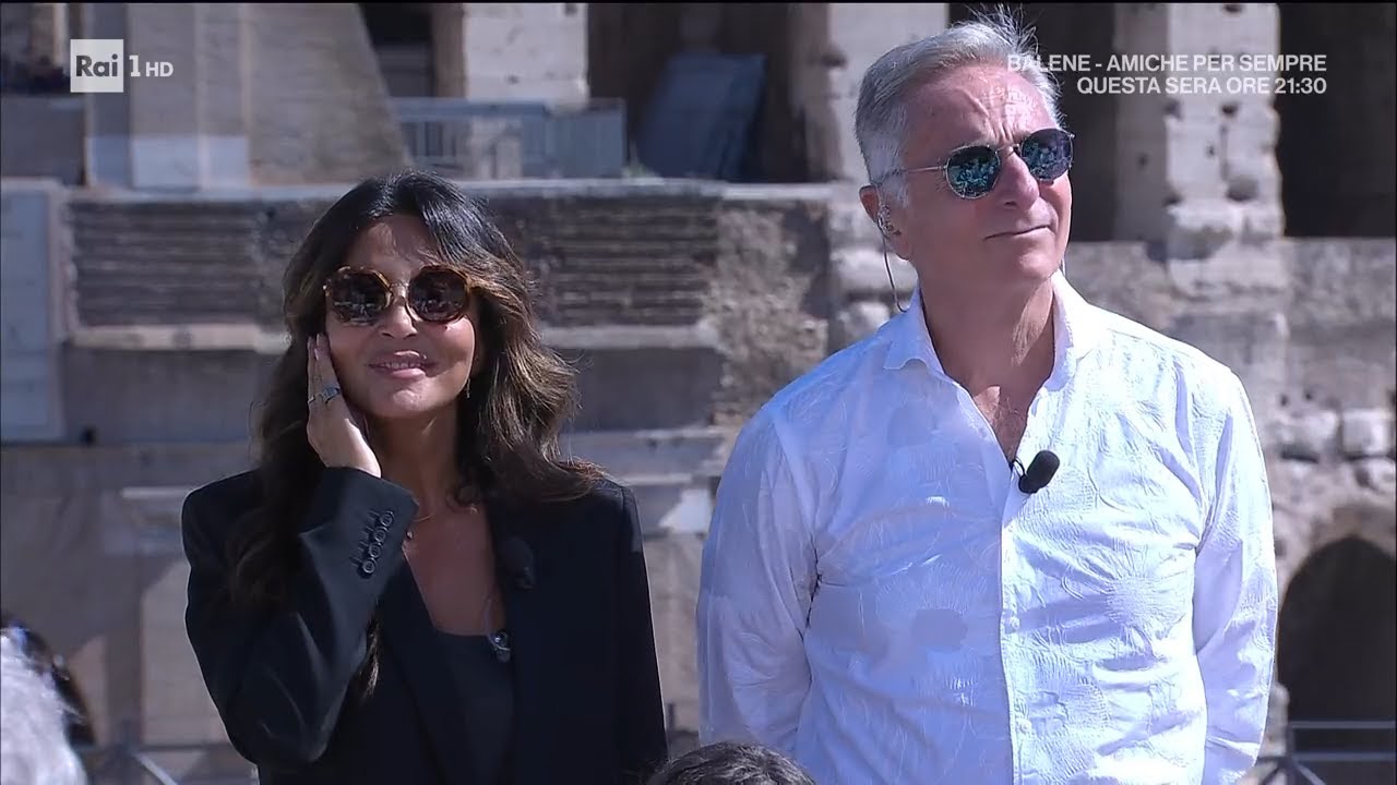 Sabrina Ferilli  e Paolo Bonolis: 