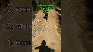 Ranking Bicycle Fails! 🤣🚲 #shorts #funny #bicycle #fyp #fails