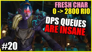 0 to 2800 RIO | Ret Paladin E20 - DPS queues are insane