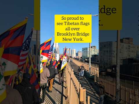 March 10, peace protest walk through Brooklyn Bridge New York.
