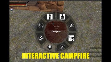 INTERACTIVE CAMPFIRE - ROLEPLAYING ANIM - Conan Exiles