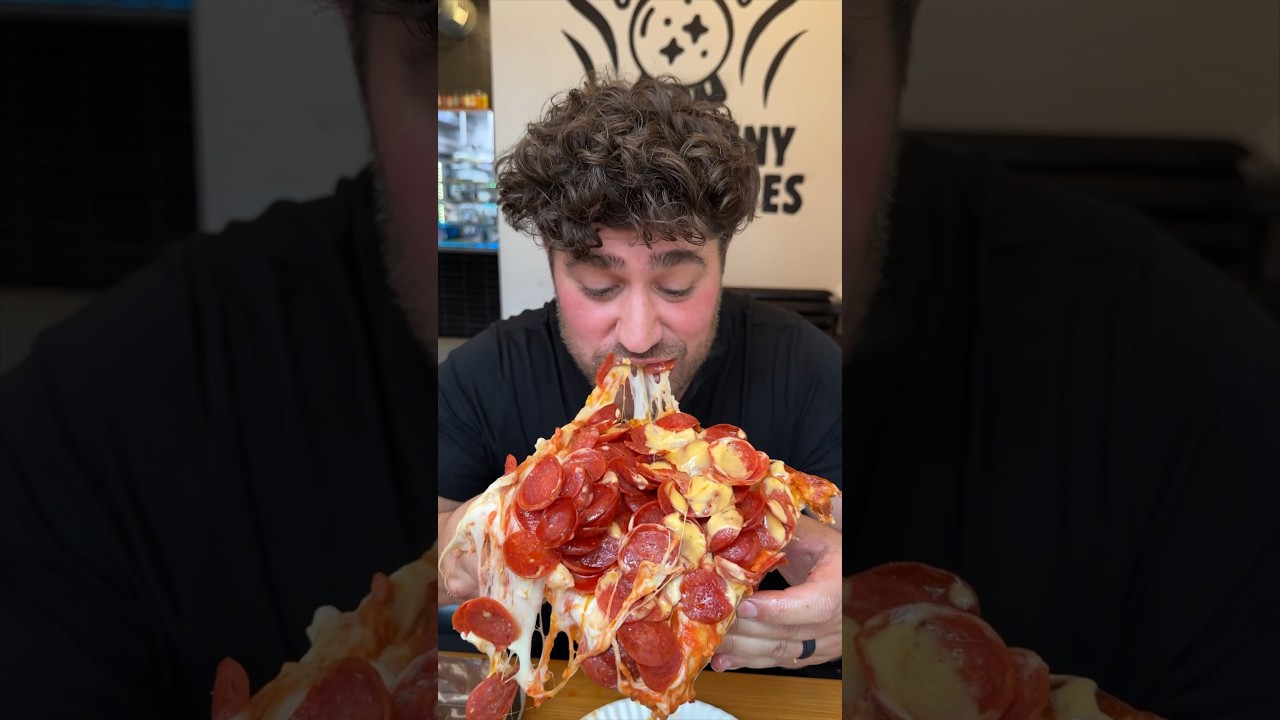 Part 2 of 2: You’ll never believe the amount of pepperoni they put on our pizza. #DEVOURPOWER