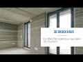 Ein Haus aus dem 3D-Drucker