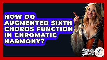 How Do Augmented Sixth Chords Function In Chromatic Harmony? - Classical Serenade