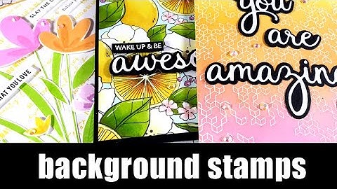 using background stamps | Pinkfresh Studio new release