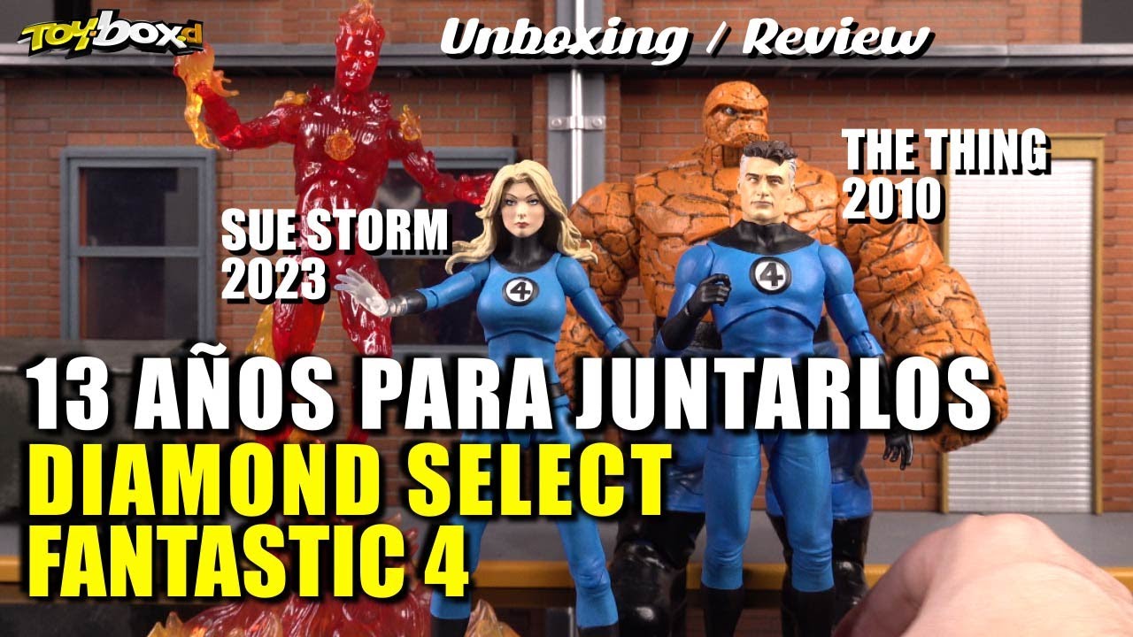 Marvel Select Fantastic 4 Diamond Select  マーベルセレクトファンタスティックフォー 漫威精選動作人物神奇四俠