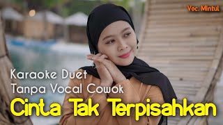 Cinta Tak Terpisahkan Tanpa Vocal Cowok || Karaoke Untuk Cowok || Vocal Mintul #DuetinAja