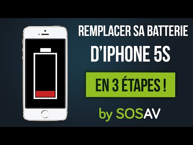 Remplacer Sa Batterie D Iphone 5s By Sosav Youtube