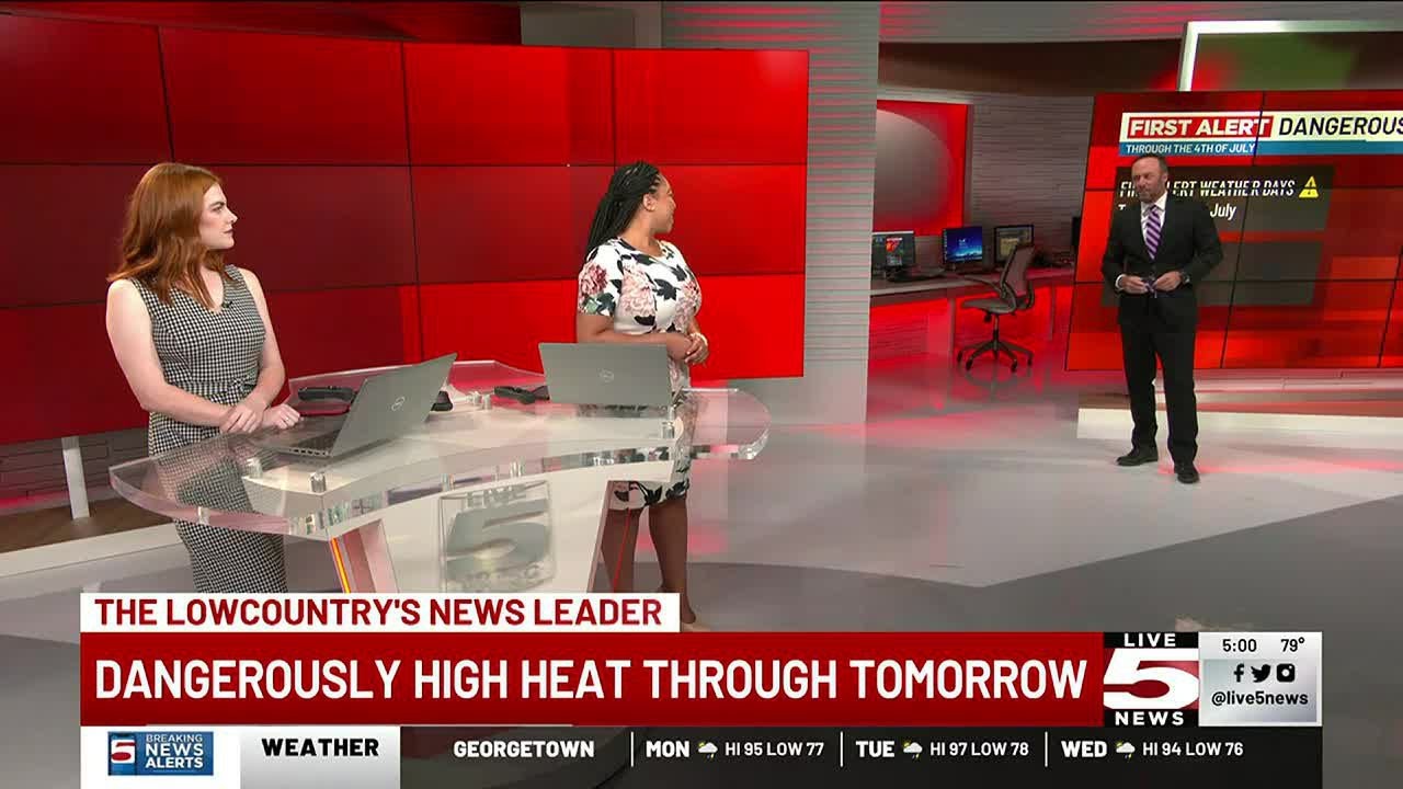 VIDEO: Lowcountry under heat advisory for 2nd day in a row - YouTube