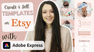 How to Create and Sell Instagram Templates on Etsy with Adobe Express - Step by Step Tutorial!