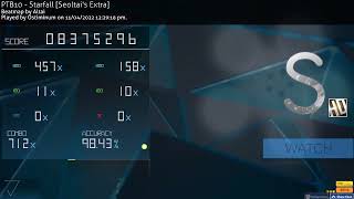 (osu!) PTB10 - Starfall [Seoltai's Extra] +HD FC (202pp)