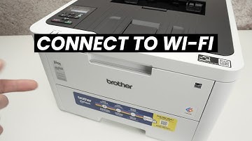 Brother HL-L3220CDW : How to Connect To Wi-Fi Network