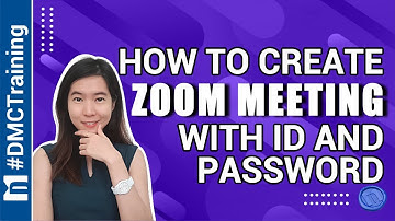 How To Create Zoom Meeting With ID And Password | Schedule A Zoom Meeting | Zoom Tutorial