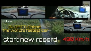 BUGATTI Chiron breaks through magic 490.5 km/h barrier #15