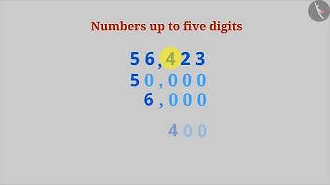 Numbers upto 5 Digits | Part 1/3 | English | Class 6