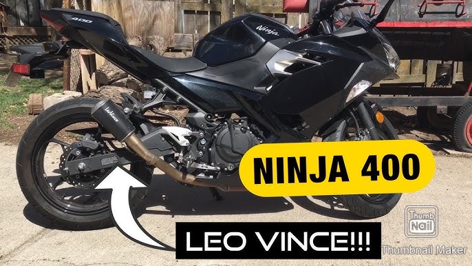 LV-10 BLACK EDITION for Kawasaki Ninja 400 2018 - 2023