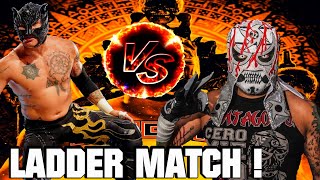 Fénix el Rey VS Penta el 0M ( LADDER MATCH ! ) Lucha Underground Arena ! WWE 2k20