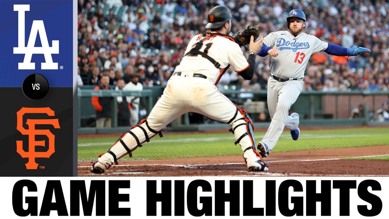 Dodgers vs. Giants Game Highlights (8/3/22) | MLB Highlights - YouTube