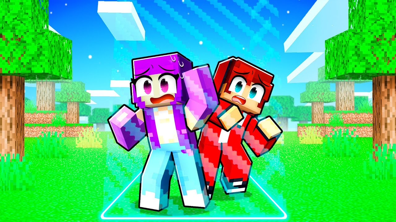 Minecraft ama HERKES TEK BLOKTA KİLİTLİ!