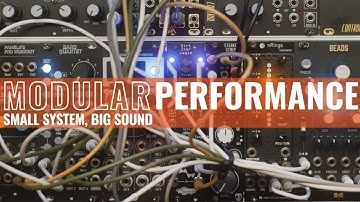 Tiny Synth 02 - Modular Performance Using a Minimal Setup