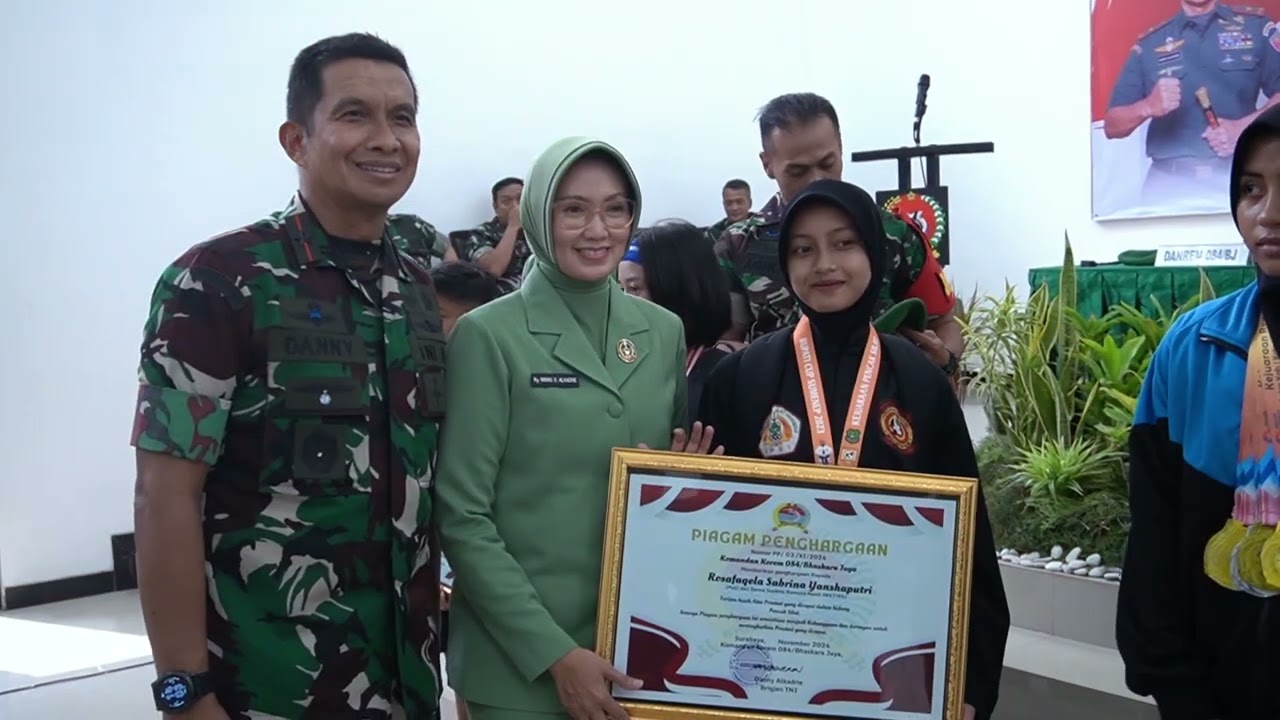Kunjungan Kerja Danrem 084/Bhaskara Jaya Brigjen TNI Danny Alkadrie di Makodim 0827/Sumenep