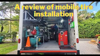 A review of mobile tire installation service