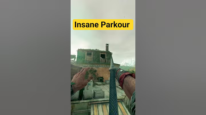 Dying Light the Beast insane parkour #dyinglightthebeast #parkour