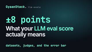 How to evaluate LLM systems: eval datasets, LLM-as-a-judge, and what the score means