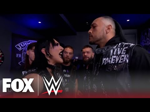 Rhea Ripley and Damian Priest argue over being the leader ahead of match with Maxxine Dupri