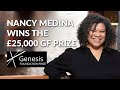 Bovs nancy medina wins the 25000 gf prize 2024  genesis foundation