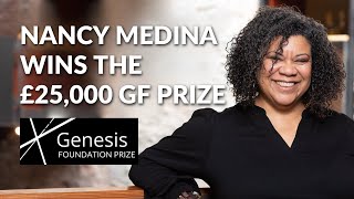 BOV's Nancy Medina wins the £25,000 GF prize 2024 | Genesis Foundation