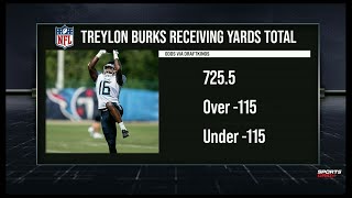NFL Total REC Yards Market: Should You Be Looking At Treylon Burks O 725.5 (-115)?